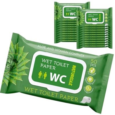 Générique NATURELLE Vochtig toiletpapier met aloë vera – biologisch afbreekbare toiletdoekjes – 20 x 50 vellen (1000 stuks) – intieme hygiëne voor volwassenen en kinderen Générique NATURELLE Vochtig toiletpapier met aloë vera – biologisch afbreekbare toiletdoekjes – 20 x 50 vellen (1000 stuks) – intieme hygiëne voor volwassenen en kinderen