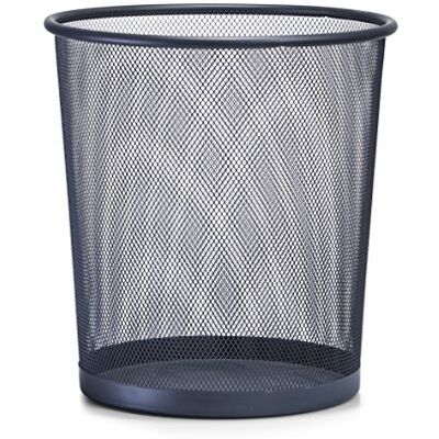 Zeller 17740 prullenbak mesh ø 26 x 28 cm, antraciet Zeller 17740 prullenbak mesh ø 26 x 28 cm, antraciet