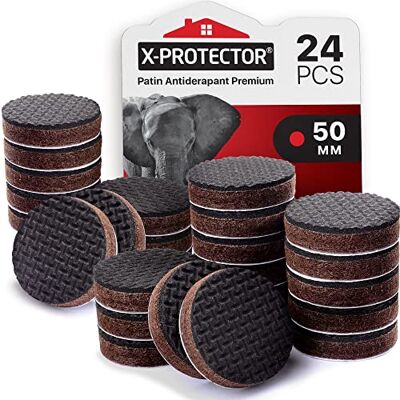 X-Protector Antislip pad antislip voor meubels 24 premium antislippads 50 mm beste meubelstoppers rubberen voetjes zelfklevend ideale viltglijders rubber voor het vastzetten van meubels Patins Antidérapants Autocollants Patin en Caoutchouc Idéal pour la X-Protector Antislip pad antislip voor meubels 24 premium antislippads 50 mm beste meubelstoppers rubberen voetjes zelfklevend ideale viltglijders rubber voor het vastzetten van meubels Patins Antidérapants Autocollants Patin en Caoutchouc Idéal pour la