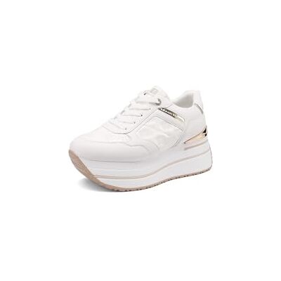 QUEEN HELENA Platform damessneakers X34-47, X34 50 wit, 35 EU 35 EU QUEEN HELENA Platform damessneakers X34-47, X34 50 wit, 35 EU 35 EU
