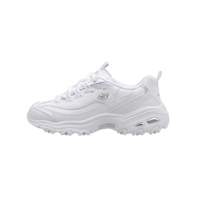 Skechers D'Lites Fresh Start 11931-WSL, damessneakers, Zilver wit 37.5 EU Skechers D'Lites Fresh Start 11931-WSL, damessneakers, Zilver wit 37.5 EU