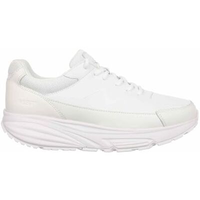 MBT Simba Trainer II damessneakers met casual en veelzijdig design, kunstleer, snelgespsysteem, fysiologische schoenen met demping en ademend vermogen., Wit, 40 EU 40 EU MBT Simba Trainer II damessneakers met casual en veelzijdig design, kunstleer, snelgespsysteem, fysiologische schoenen met demping en ademend vermogen., Wit, 40 EU 40 EU