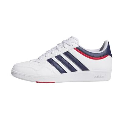Adidas Uniseks HOOPS 4.0 SHOES, Cloud White/Dark Blue/Team Power Red 2, 38 EU 38 EU Adidas Uniseks HOOPS 4.0 SHOES, Cloud White/Dark Blue/Team Power Red 2, 38 EU 38 EU