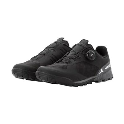 VAUDE Downieville Tech II MTB-schoenen met BOA-systeem, klikpedaalzool en gerecycled PET, ademende MTB-schoenen, zwart/antraciet, 44 EU 44 EU VAUDE Downieville Tech II MTB-schoenen met BOA-systeem, klikpedaalzool en gerecycled PET, ademende MTB-schoenen, zwart/antraciet, 44 EU 44 EU