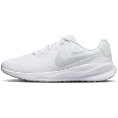 Nike Chaussure De Course Revolution 7, White/Pure Platinum-White, FB2207-100, 42 EU (8.5 US) 42 EU Nike Chaussure De Course Revolution 7, White/Pure Platinum-White, FB2207-100, 42 EU (8.5 US) 42 EU