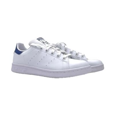 Adidas Stan Smith J Uniseks kindersneakers, Ftwr White Ftwr White Dark Blue, 39 1/3 EU 39 1/3 EU Adidas Stan Smith J Uniseks kindersneakers, Ftwr White Ftwr White Dark Blue, 39 1/3 EU 39 1/3 EU