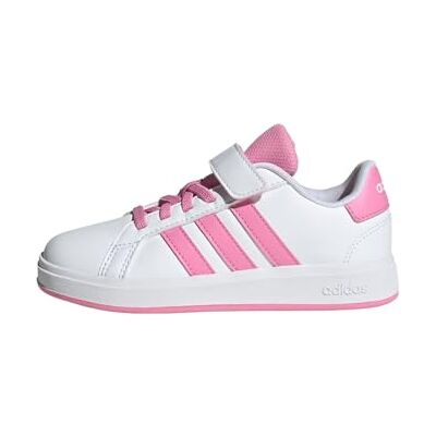 Adidas Grand Court 2.0 Kindertennisschoenen, uniseks, Ftwr wit/bliss pink/core black, 35 EU 35 EU Adidas Grand Court 2.0 Kindertennisschoenen, uniseks, Ftwr wit/bliss pink/core black, 35 EU 35 EU