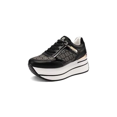 QUEEN HELENA Platform damessneakers X34-47, zwart., 37 EU 37 EU QUEEN HELENA Platform damessneakers X34-47, zwart., 37 EU 37 EU