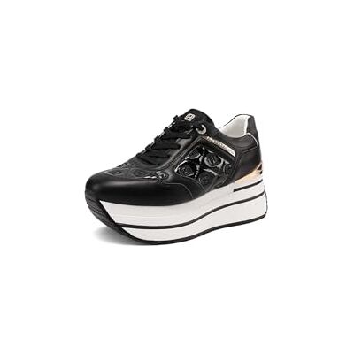 QUEEN HELENA Platform damessneakers X34-47, X34 50 Zwart, 39 EU 39 EU QUEEN HELENA Platform damessneakers X34-47, X34 50 Zwart, 39 EU 39 EU