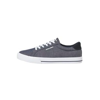 Jack & Jones Jfwjerry Canvas Sneaker Noos Jfwjerry Noos Sneakers van canvas voor heren, Kleur: blauw, 43 EU 43 EU Jack & Jones Jfwjerry Canvas Sneaker Noos Jfwjerry Noos Sneakers van canvas voor heren, Kleur: blauw, 43 EU 43 EU