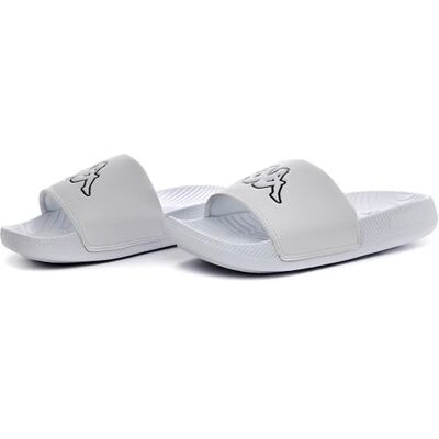 Kappa Chanclas Unisex Blancas Steve Teenslippers, uniseks, wit, uniseks Kappa Chanclas Unisex Blancas Steve Teenslippers, uniseks, wit, uniseks