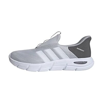 Adidas Cloudfoam Flex Slip On Shoes herenschoenen, Lgh Solid Grey/Ftwr Wit/Grijs Five, 49 1/3 EU 49 1/3 EU Adidas Cloudfoam Flex Slip On Shoes herenschoenen, Lgh Solid Grey/Ftwr Wit/Grijs Five, 49 1/3 EU 49 1/3 EU
