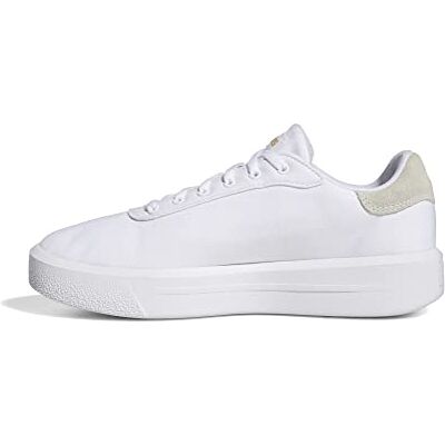 Adidas Court Platform CLN Sportschoenen voor dames, meerkleurig (Ftwbla Dormet Negbás) 40 2/3 EU Adidas Court Platform CLN Sportschoenen voor dames, meerkleurig (Ftwbla Dormet Negbás) 40 2/3 EU