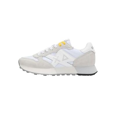SUN68 Herenschoenen met veters Jaki 2.0 tweekleurig Z36116 8050161666678-44, Wit. 44 EU SUN68 Herenschoenen met veters Jaki 2.0 tweekleurig Z36116 8050161666678-44, Wit. 44 EU