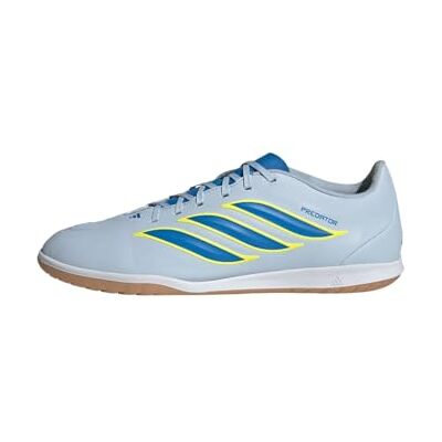 Adidas Predator Club Sala Indoor voetbalschoenen, uniseks, Crystal Sky Ray Blue Team Solar Yellow 2, 40 EU 40 EU Adidas Predator Club Sala Indoor voetbalschoenen, uniseks, Crystal Sky Ray Blue Team Solar Yellow 2, 40 EU 40 EU