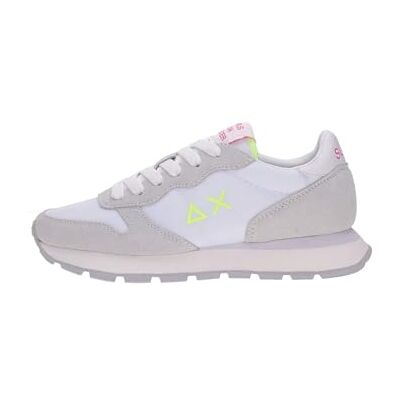 SUN68 Ally Solid nylon sportschoenen voor dames, fuchsia neonwit, 38 EU 38 EU SUN68 Ally Solid nylon sportschoenen voor dames, fuchsia neonwit, 38 EU 38 EU
