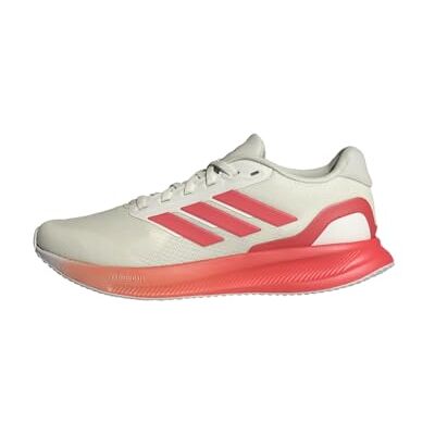 Adidas Runfalcon 5 hardloopschoenen voor dames, Off Wit/Gepreloved Scarlet/Dash Grey, 37 1/3 EU 37 1/3 EU Adidas Runfalcon 5 hardloopschoenen voor dames, Off Wit/Gepreloved Scarlet/Dash Grey, 37 1/3 EU 37 1/3 EU