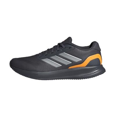 Adidas Runfalcon 5 hardloopschoenen voor heren, Aurora Onix/Iron met./Lucid Tangerine, 47 1/3 EU 47 1/3 EU Adidas Runfalcon 5 hardloopschoenen voor heren, Aurora Onix/Iron met./Lucid Tangerine, 47 1/3 EU 47 1/3 EU