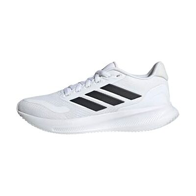 Adidas Runfalcon 5 Chaussures unisexes pour enfant, Blanc/noir (Cloud White Core Black Core Black), 39.5 EU 39 1/3 EU Adidas Runfalcon 5 Chaussures unisexes pour enfant, Blanc/noir (Cloud White Core Black Core Black), 39.5 EU 39 1/3 EU