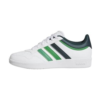 Adidas Hoops 4.0 schoenen, uniseks, Ftwr Wit/Aurora Ivy/Groen, 38 2/3 EU 38 2/3 EU Adidas Hoops 4.0 schoenen, uniseks, Ftwr Wit/Aurora Ivy/Groen, 38 2/3 EU 38 2/3 EU