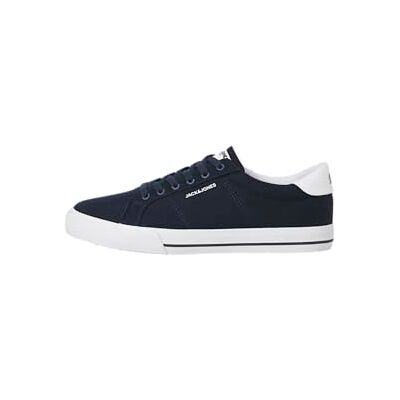 Jack & Jones Jfwjerry Canvas Sneaker Noos Jfwjerry Noos Canvas Sneakers voor heren, marineblauw blazer, 44 EU 44 EU Jack & Jones Jfwjerry Canvas Sneaker Noos Jfwjerry Noos Canvas Sneakers voor heren, marineblauw blazer, 44 EU 44 EU