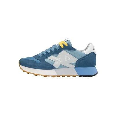 SUN68 Herenschoenen met veters Jaki 2.0 Bicolor Z36116 8050161666678-44, Blauw Lichtblauw, 42 EU 42 EU SUN68 Herenschoenen met veters Jaki 2.0 Bicolor Z36116 8050161666678-44, Blauw Lichtblauw, 42 EU 42 EU