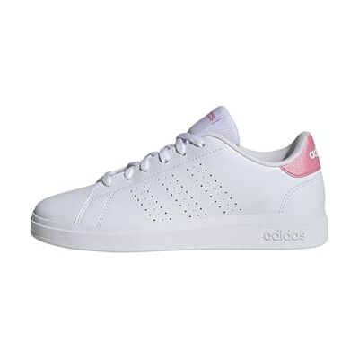 Adidas Advantage Base 2.0 Chaussures basses unisexes pour enfant, Blanc/rose/noir (Ftwr White Bliss Pink Core Black), 39.5 EU 38 2/3 EU Adidas Advantage Base 2.0 Chaussures basses unisexes pour enfant, Blanc/rose/noir (Ftwr White Bliss Pink Core Black), 39.5 EU 38 2/3 EU