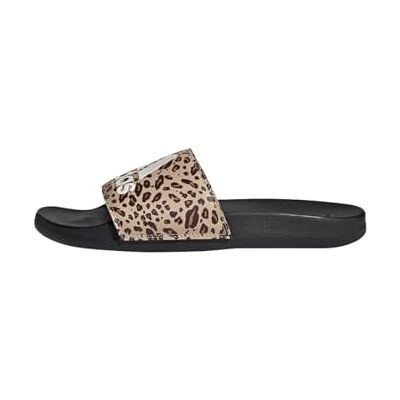 Adidas Adilette Comfort Slides voor dames, Core Black/Off White/Magic Beige, 43 EU 43 EU Adidas Adilette Comfort Slides voor dames, Core Black/Off White/Magic Beige, 43 EU 43 EU