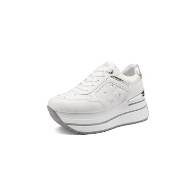 QUEEN HELENA Platform damessneakers X34-47, X34 49 wit, 40 EU 40 EU QUEEN HELENA Platform damessneakers X34-47, X34 49 wit, 40 EU 40 EU