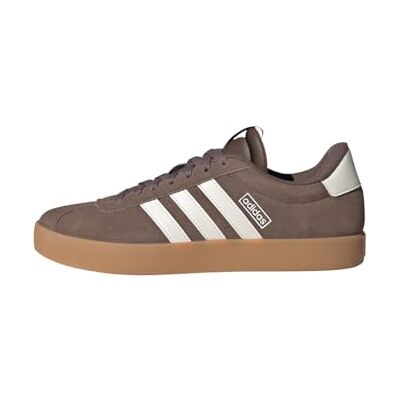 Adidas Vl Court 3.0 Low Skateboarding Schoenen voor dames, Earth Strata/Chalk White/Gum 3, 39 1/3 EU 39 1/3 EU Adidas Vl Court 3.0 Low Skateboarding Schoenen voor dames, Earth Strata/Chalk White/Gum 3, 39 1/3 EU 39 1/3 EU