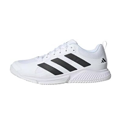 Adidas Heren Court Team Bounce 2.0 Shoes, Cloud White/Core Black/Cloud White, 44 EU 44 EU Adidas Heren Court Team Bounce 2.0 Shoes, Cloud White/Core Black/Cloud White, 44 EU 44 EU