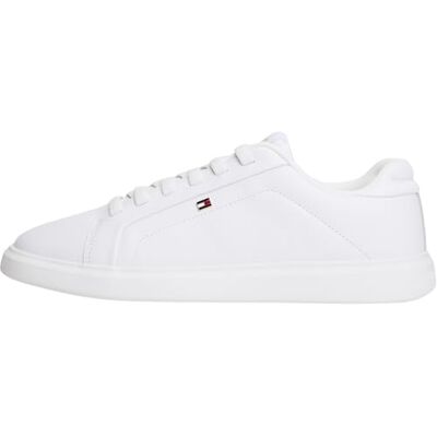 Tommy Hilfiger Th Icon Court Light Fw0fw08948 BasFemme, Wit, 40 EU 40 EU Tommy Hilfiger Th Icon Court Light Fw0fw08948 BasFemme, Wit, 40 EU 40 EU