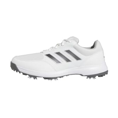 Adidas Tech Response 3.0 Wide Golf Sneakers voor heren, Ftwr wit/donker zilver metallic/zilver met., 42 EU 42 EU Adidas Tech Response 3.0 Wide Golf Sneakers voor heren, Ftwr wit/donker zilver metallic/zilver met., 42 EU 42 EU