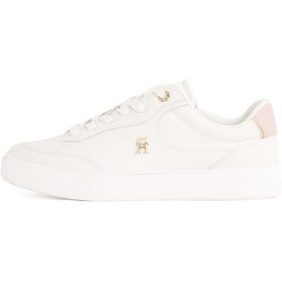 Tommy Hilfiger Essential Chic Court Fw0fw08322 damessneakers, antiek wit, 38 EU 38 EU Tommy Hilfiger Essential Chic Court Fw0fw08322 damessneakers, antiek wit, 38 EU 38 EU