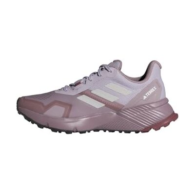Adidas Terrex Soulstride Trail Hardloopschoenen voor dames, preloved fig/grey one/quiet crimson, 36 2/3 EU 36 2/3 EU Adidas Terrex Soulstride Trail Hardloopschoenen voor dames, preloved fig/grey one/quiet crimson, 36 2/3 EU 36 2/3 EU