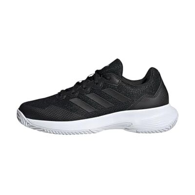 Adidas Gamecourt 2.0 tennisschoenen voor dames, Core Black / Core Black / Zilver, 40 2/3 EU 40 2/3 EU Adidas Gamecourt 2.0 tennisschoenen voor dames, Core Black / Core Black / Zilver, 40 2/3 EU 40 2/3 EU