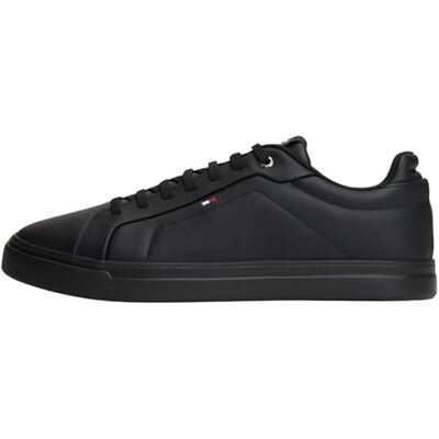 Tommy Hilfiger ICON Court Light ESS FM0FM05678 Low Top, zwart (zwart), 45, zwart, 45 EU 45 EU Tommy Hilfiger ICON Court Light ESS FM0FM05678 Low Top, zwart (zwart), 45, zwart, 45 EU 45 EU