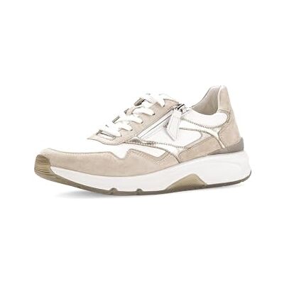 Gabor Lage sneakers voor dames, Wit eikenpoeder 55, 43 EU 43 EU Gabor Lage sneakers voor dames, Wit eikenpoeder 55, 43 EU 43 EU