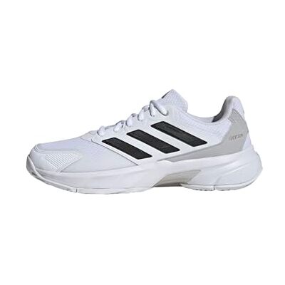 Adidas Courtjam Control 3 tennisschoenen voor heren, Cloud White / Core Black / Grey Two, 40 EU 40 EU Adidas Courtjam Control 3 tennisschoenen voor heren, Cloud White / Core Black / Grey Two, 40 EU 40 EU