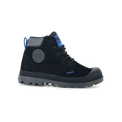 Palladium Pampa Hi Cuff WP Oz, uniseks kindersneakers, zwart, 28 EU 28 EU Palladium Pampa Hi Cuff WP Oz, uniseks kindersneakers, zwart, 28 EU 28 EU