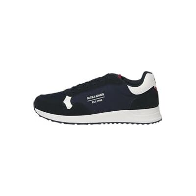 Jack & Jones Jfwbeech Pu Combo Sneaker Jfwbeech Pu Combo Sneakers voor heren, marineblauw blazer, 41 EU 41 EU Jack & Jones Jfwbeech Pu Combo Sneaker Jfwbeech Pu Combo Sneakers voor heren, marineblauw blazer, 41 EU 41 EU