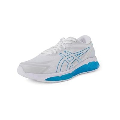Asics Gel-Quantum 360 Viii Sneakers voor heren, Wit Digital Aqua, 37 EU 37 EU Asics Gel-Quantum 360 Viii Sneakers voor heren, Wit Digital Aqua, 37 EU 37 EU