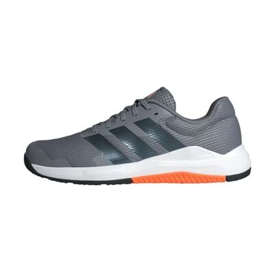 Adidas Dropset Base Training Shoes Sportschoenen voor heren, Grijs/Grijs Five/Lucid Oranje, 49 1/3 EU 49 1/3 EU Adidas Dropset Base Training Shoes Sportschoenen voor heren, Grijs/Grijs Five/Lucid Oranje, 49 1/3 EU 49 1/3 EU