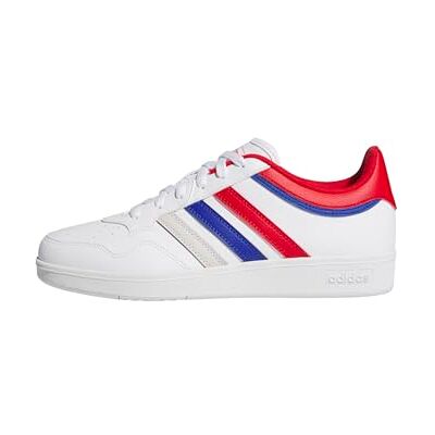 Adidas Hoops 4.0 schoenen, uniseks, Ftwr Wit/Better Scarlet/Team Royal Blue, 42 2/3 EU 42 2/3 EU Adidas Hoops 4.0 schoenen, uniseks, Ftwr Wit/Better Scarlet/Team Royal Blue, 42 2/3 EU 42 2/3 EU