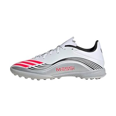 Adidas F50 MESSI LEAGUE Turf Voetbalschoenen, uniseks, Cloud White / Lucid Red / Zilver Metallic, 38 EU 38 EU Adidas F50 MESSI LEAGUE Turf Voetbalschoenen, uniseks, Cloud White / Lucid Red / Zilver Metallic, 38 EU 38 EU