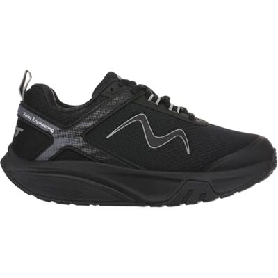 MBT Sport 4 III moderne sportschoenen voor heren. Anatomische en comfortabele modellen, fysiologische comfortabele schoenen, stabiliteit met schommelzool. Zwart, 44 44 EU MBT Sport 4 III moderne sportschoenen voor heren. Anatomische en comfortabele modellen, fysiologische comfortabele schoenen, stabiliteit met schommelzool. Zwart, 44 44 EU