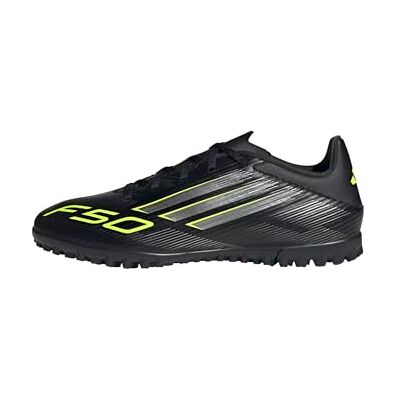 Adidas F50 Club Turf Voetbalschoenen, uniseks, Core Zwart/Iron Met./Lucid Citroen, 40 2/3 EU 40 2/3 EU Adidas F50 Club Turf Voetbalschoenen, uniseks, Core Zwart/Iron Met./Lucid Citroen, 40 2/3 EU 40 2/3 EU