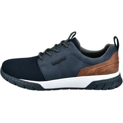 bugatti Lage sneakers voor heren, lage schoenen, uitneembare binnenzool, donkerblauw, 4100, 45 EU 45 EU bugatti Lage sneakers voor heren, lage schoenen, uitneembare binnenzool, donkerblauw, 4100, 45 EU 45 EU