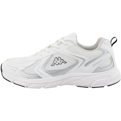 Kappa 95k0511003 Sneakers voor heren, Wit, 45 EU 45 EU Kappa 95k0511003 Sneakers voor heren, Wit, 45 EU 45 EU