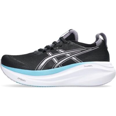 Asics Gel-Nimbus 27 Sneakers voor dames, Zwart paars schemering, 38 EU 38 EU Asics Gel-Nimbus 27 Sneakers voor dames, Zwart paars schemering, 38 EU 38 EU